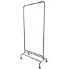 Rack de ropa con ruedas en acero pintado 74x38x160 cm - Thumbnail Image 3