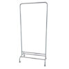 Rack de ropa con ruedas en acero pintado 74x38x160 cm - Thumbnail Image 4