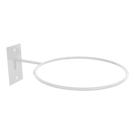 Soporte de pared para balones con aro en acero - Imagen 4