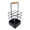 Porta cubiertos Terum Organizador en Acero con Mango de Madera - Thumbnail Image 7