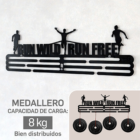 SET X2 PERCHEROS PARA MEDALLAS Y ACCESORIOS RUNNER WOMEN - Imagen 6