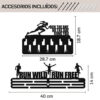 SET X2 PERCHEROS PARA MEDALLAS Y ACCESORIOS RUNNER WOMEN - Thumbnail Image 7