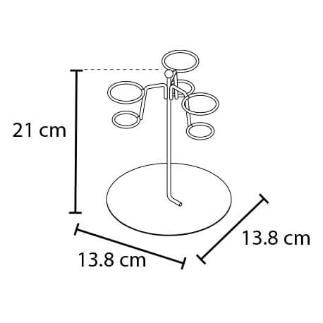 Soporte 3 conos - Imagen 6