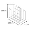 Porta vasos Terum Organizador en acero para 6 vasos - Thumbnail Image 7