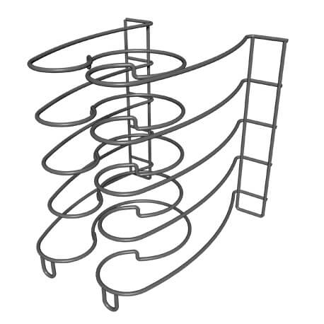 Organizador de sartenes vertical de 5 niveles en acero - Imagen 8