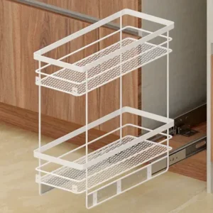 La Aceitera fleje riel a piso con cierre lento de Rejiplas seguro le va a dar un toque exclusivo a tu cocina con su diseño minimalista. Posee además una base en malla para conservar todo en su lugar.