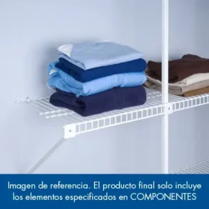 Entrepaño en rejilla marca Rejiplas de 80x40 cm
